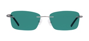 front facing image of Rimless Rectangle 3