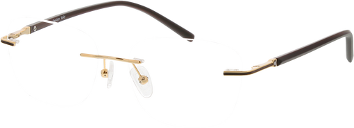 Rimless Square Gold Large